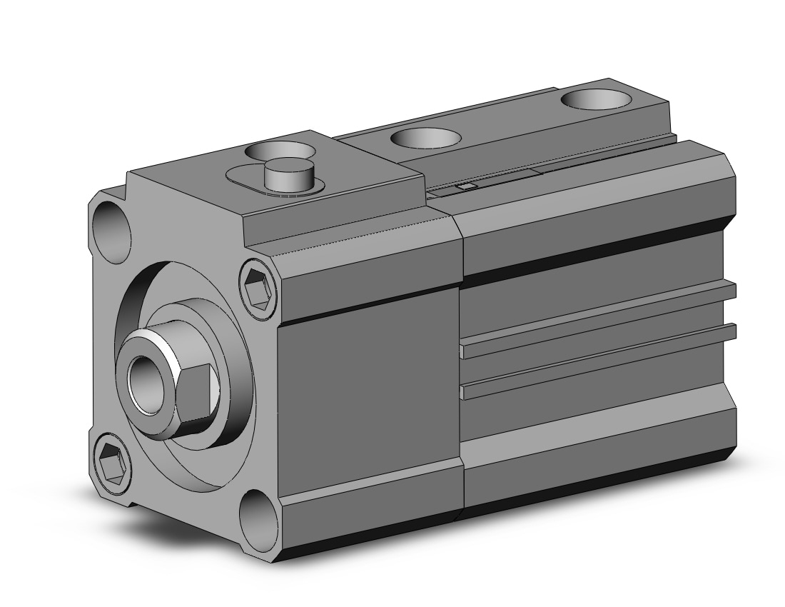 SMC CDLQB32-15D-B-M9PAZ cyl, compact with lock, COMPACT CYLINDER W/LOCK