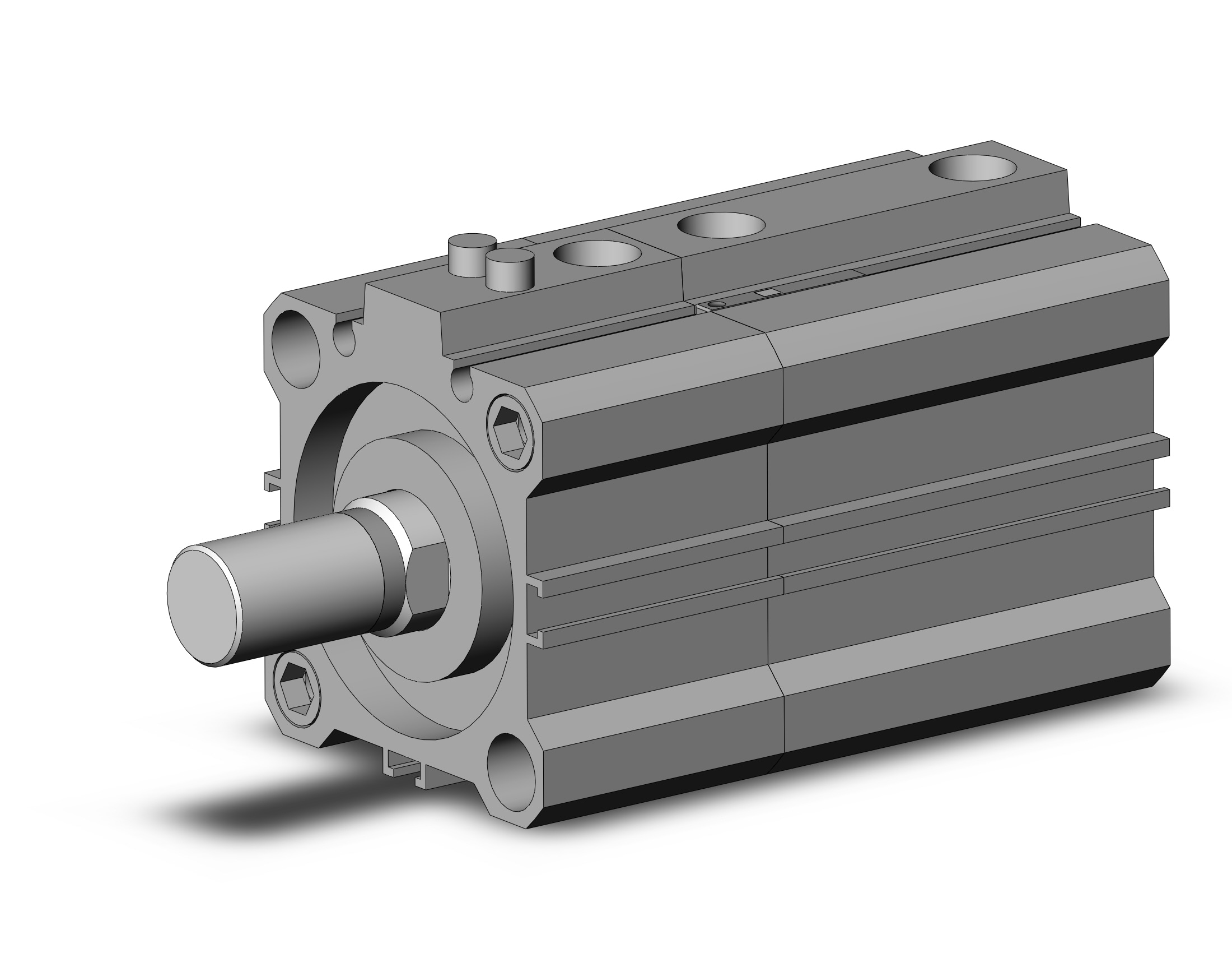 SMC CDLQB40-15DCM-B-M9BWSDPC cyl, compact with lock, COMPACT CYLINDER W/LOCK