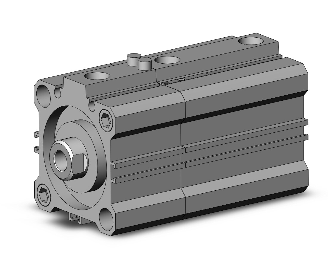 SMC CDLQB40-20D-F-M9BL cyl, compact w/lock sw capable, CLQ COMPACT LOCK CYLINDER