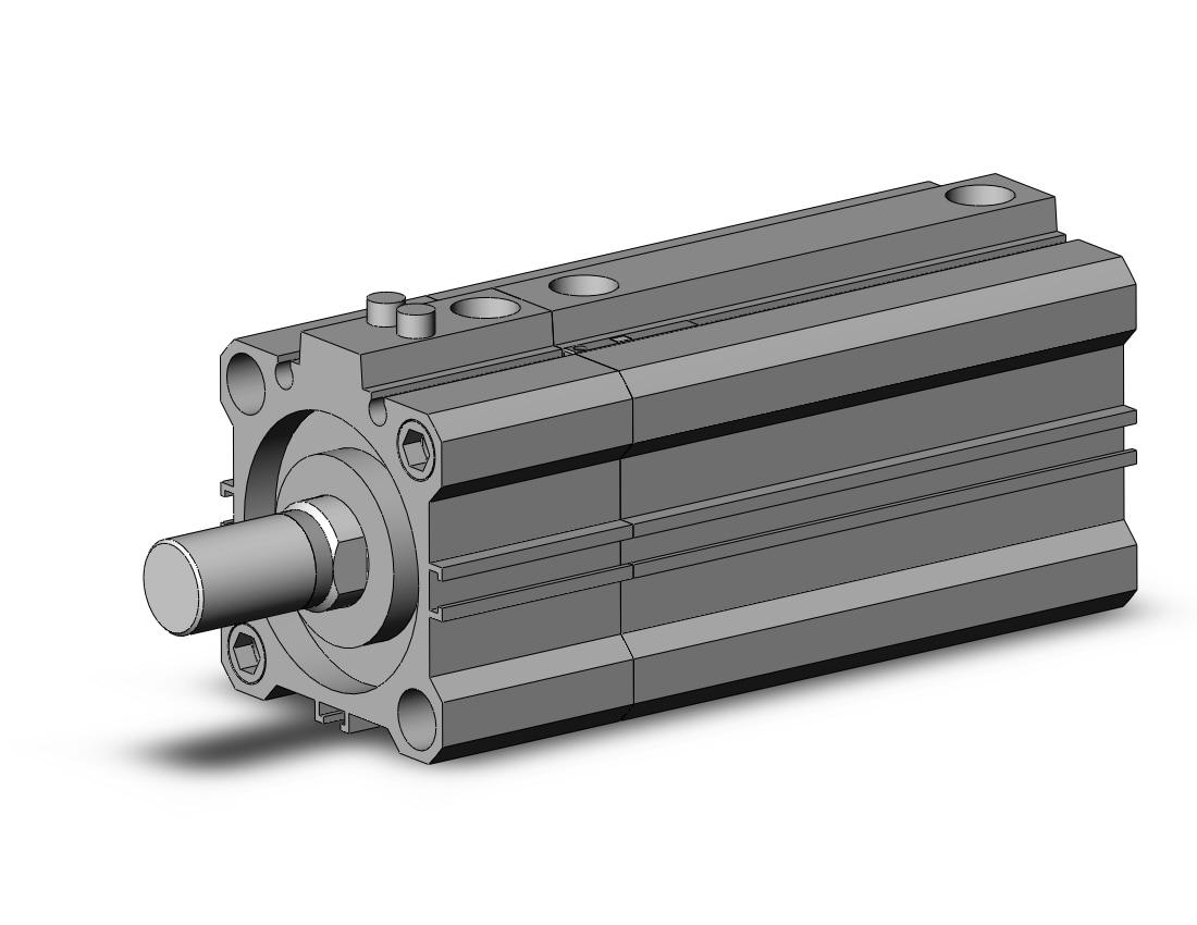 SMC CDLQB40-50DCM-B-M9BWZ cyl, compact w/lock sw capable, CLQ COMPACT LOCK CYLINDER