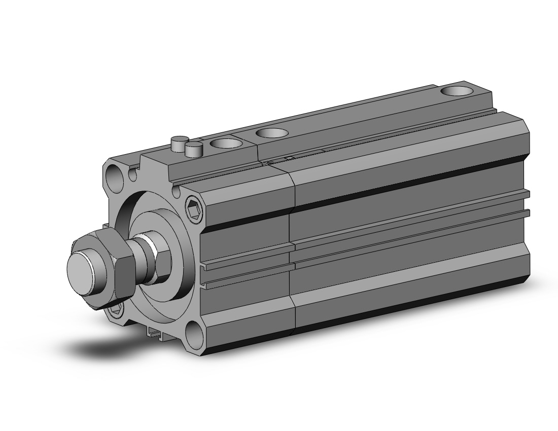 SMC CDLQB40-50DM-B-M9BWSDPC cyl, compact w/lock sw capable, CLQ COMPACT LOCK CYLINDER