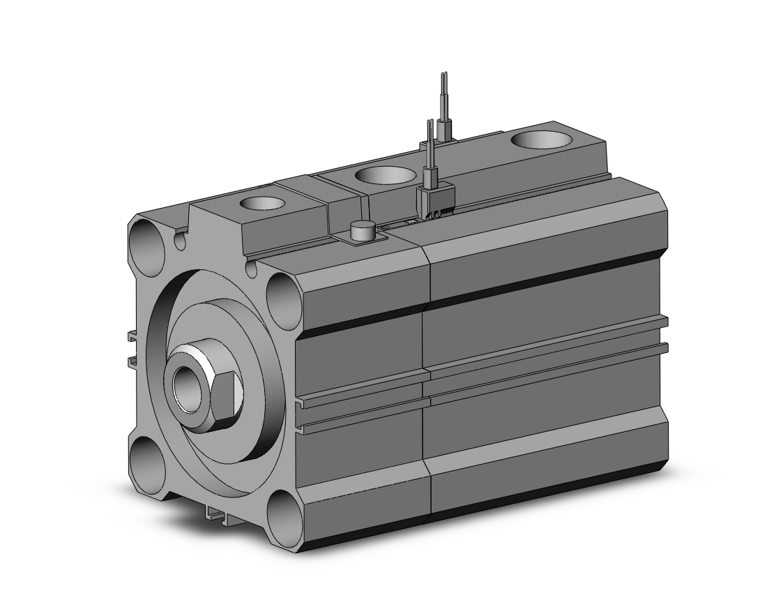 SMC CDLQB50-25D-F-M9BWVSDPC cyl, compact with lock, COMPACT CYLINDER W/LOCK