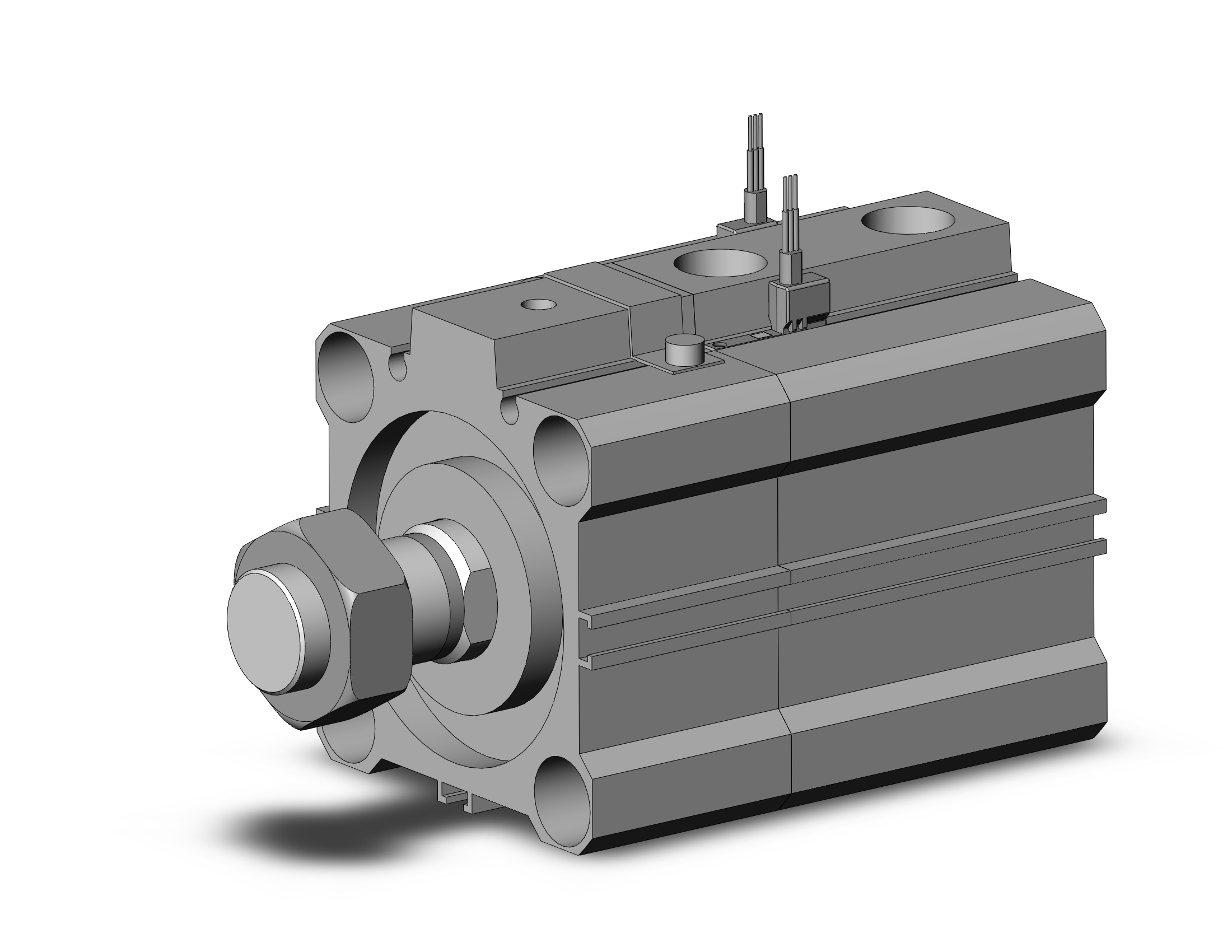 SMC CDLQB50TF-15DM-F-M9PWVSDPC cyl, compact with lock, COMPACT CYLINDER W/LOCK