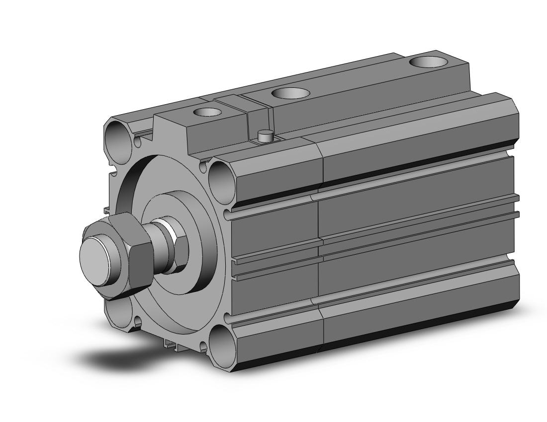 SMC CDLQB63-40DM-F-M9BWL cyl, compact w/lock sw capable, CLQ COMPACT LOCK CYLINDER