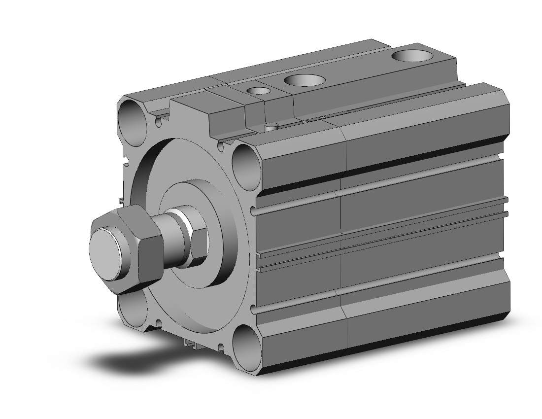 SMC CDLQB80-30DM-B-M9BSAPC cyl, compact with lock, COMPACT CYLINDER W/LOCK