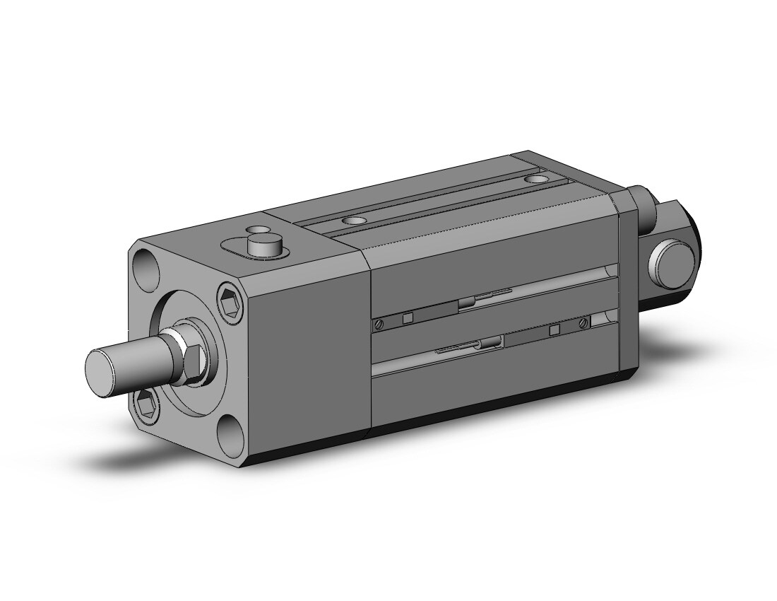 SMC CDLQD25-30DCM-B-M9BWZ cyl, compact w/lock sw capable, CLQ COMPACT LOCK CYLINDER