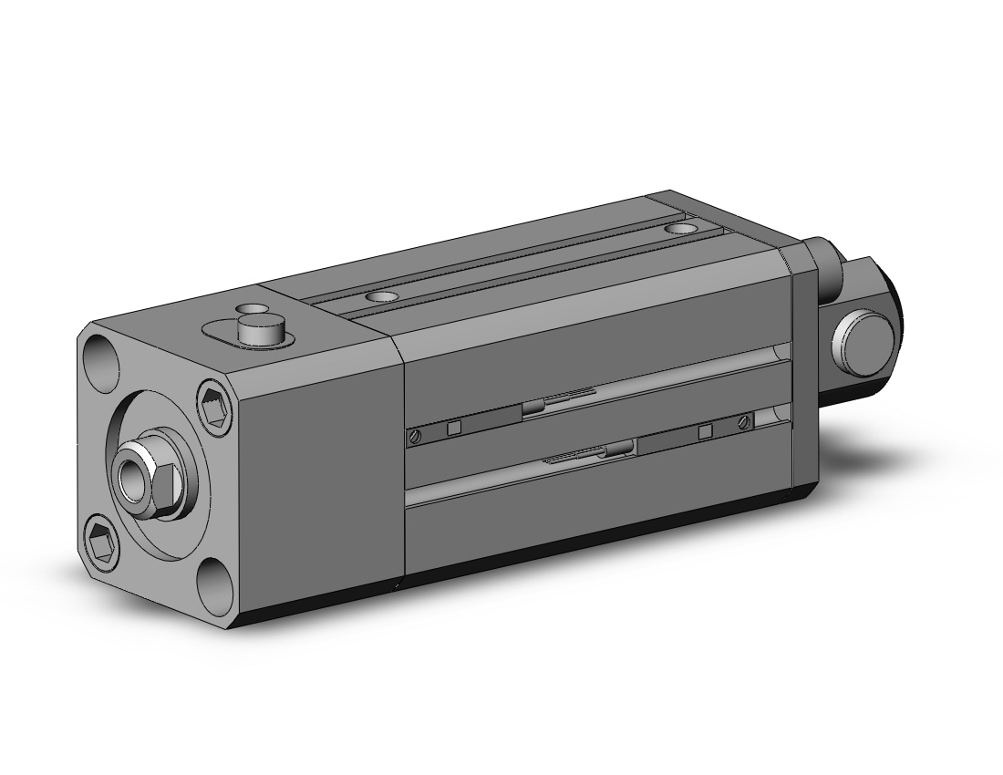 SMC CDLQD25-40D-B-M9NW cyl, compact with lock, COMPACT CYLINDER W/LOCK