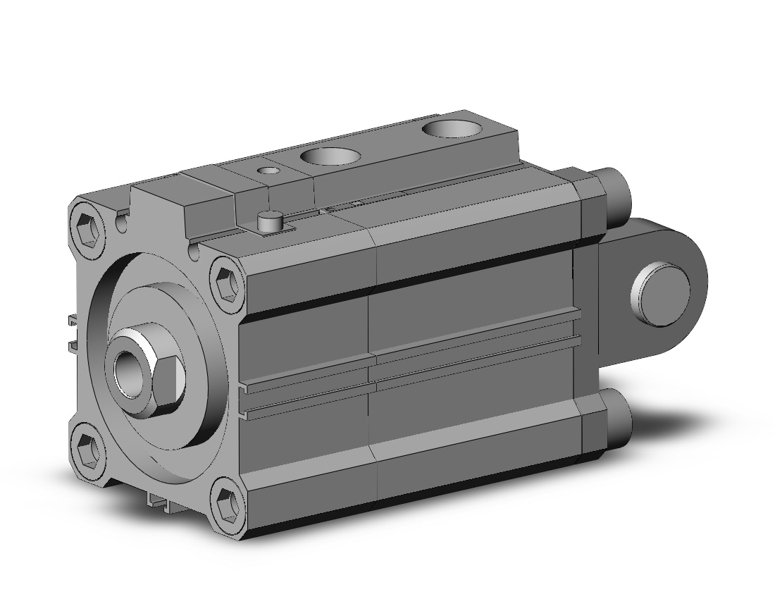 SMC CDLQD50TF-15D-B-M9PZ cyl, compact w/lock sw capable, CLQ COMPACT LOCK CYLINDER