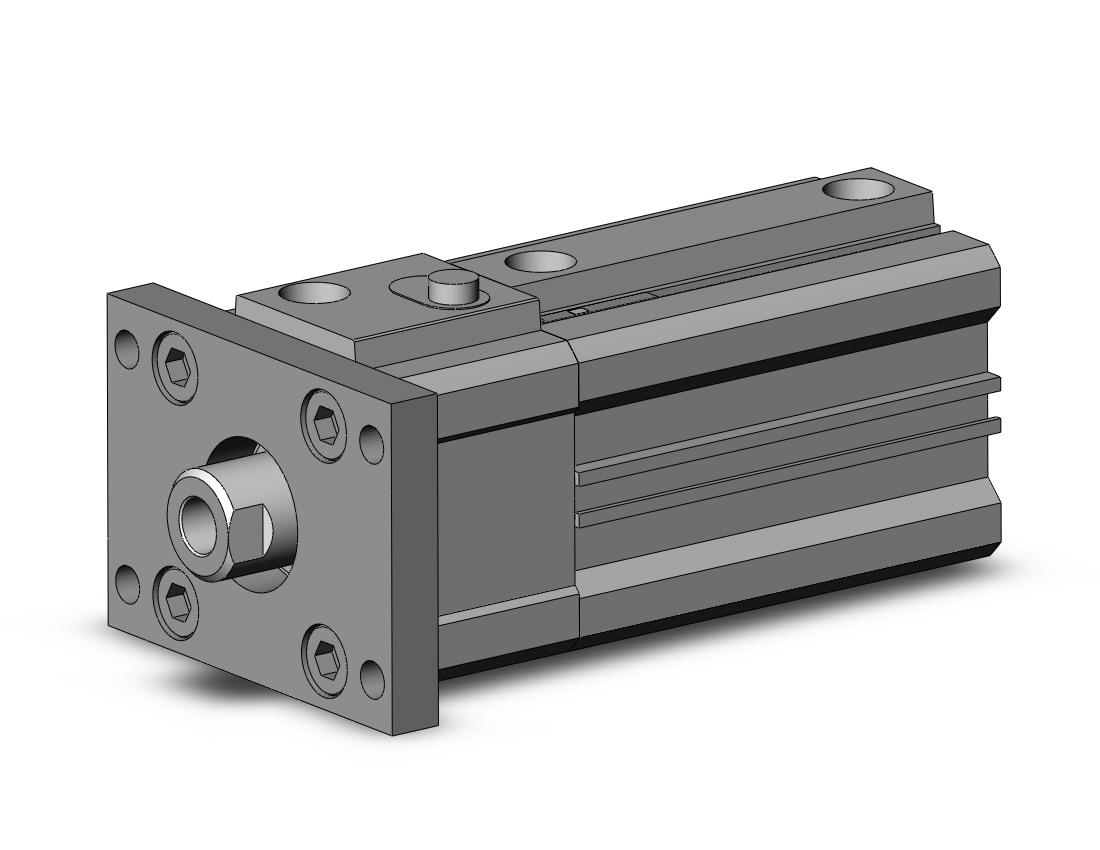 SMC CDLQF32-40D-F-M9P cyl, compact with lock, COMPACT CYLINDER W/LOCK