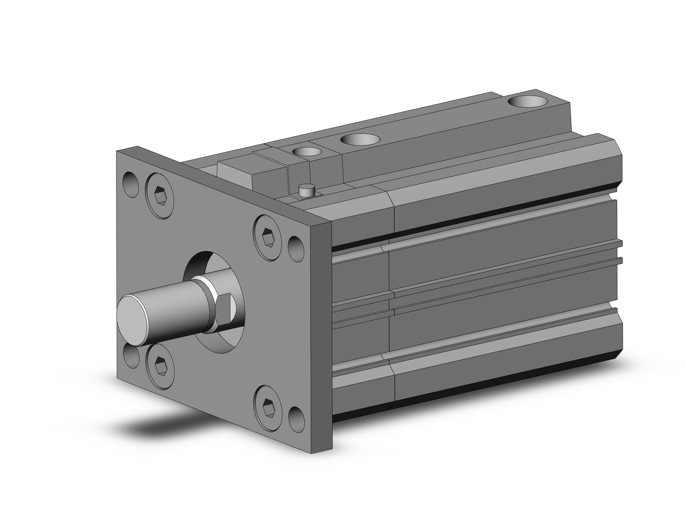 SMC CDLQF63-50DCM-B-M9BW cyl, compact w/lock sw capable, CLQ COMPACT LOCK CYLINDER