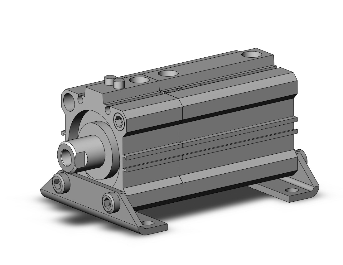 SMC CDLQL40-30D-B-M9BZ cyl, compact with lock, COMPACT CYLINDER W/LOCK