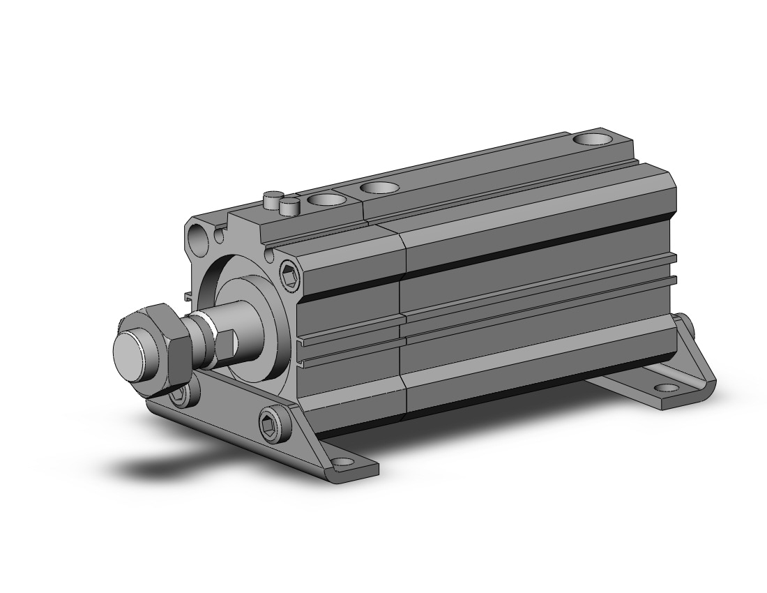 SMC CDLQL40TN-50DM-B cyl, compact with lock, COMPACT CYLINDER W/LOCK