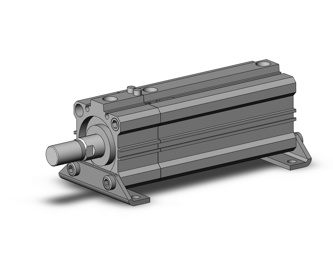 SMC CDLQL40TN-75DCM-F-M9B cyl, compact with lock, COMPACT CYLINDER W/LOCK