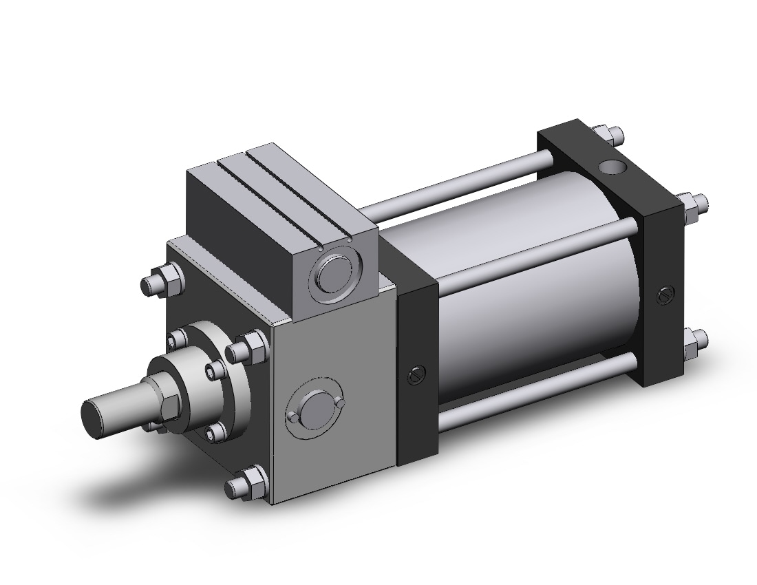 SMC CDLSB125TN-150-D cylinder locking, CLS1 ONE WAY LOCK-UP CYLINDER