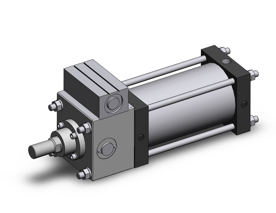 SMC CDLSB125TN-200-D cylinder locking, CLS1 ONE WAY LOCK-UP CYLINDER