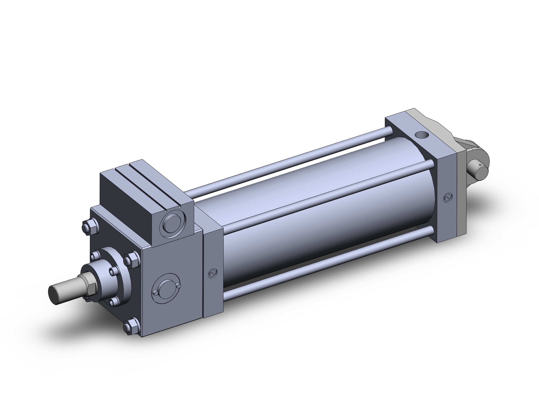 SMC CDLSC125-350 cylinder, CLS1 ONE WAY LOCK-UP CYLINDER