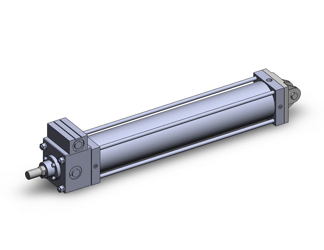 SMC CDLSD125TN-700-D cyl, locking,lg bore w/lock sw, CLS1 ONE WAY LOCK-UP CYLINDER