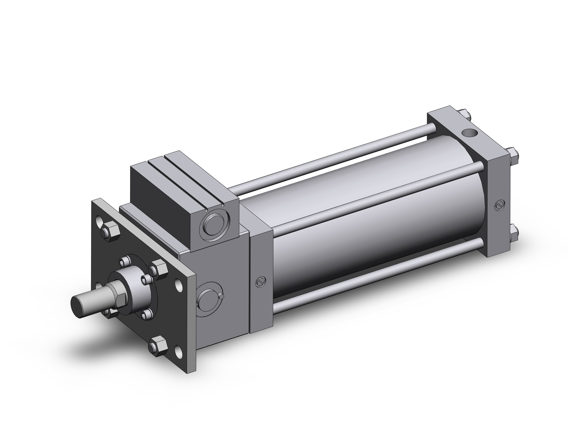 SMC CDLSF125-300-D cylinder, CLS1 ONE WAY LOCK-UP CYLINDER