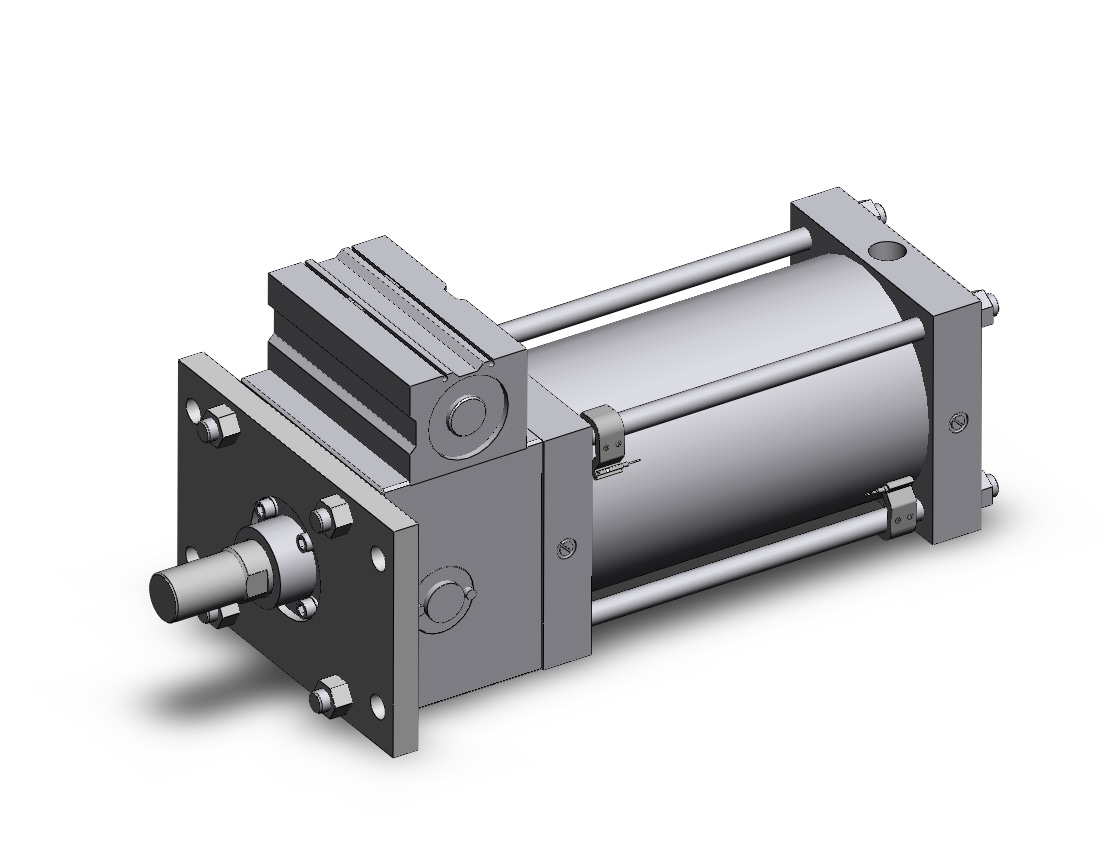 SMC CDLSF160-250-M9BL-DM9BL 160mm cls1 dbl-act auto-sw, CLS1 ONE WAY LOCK-UP CYLINDER