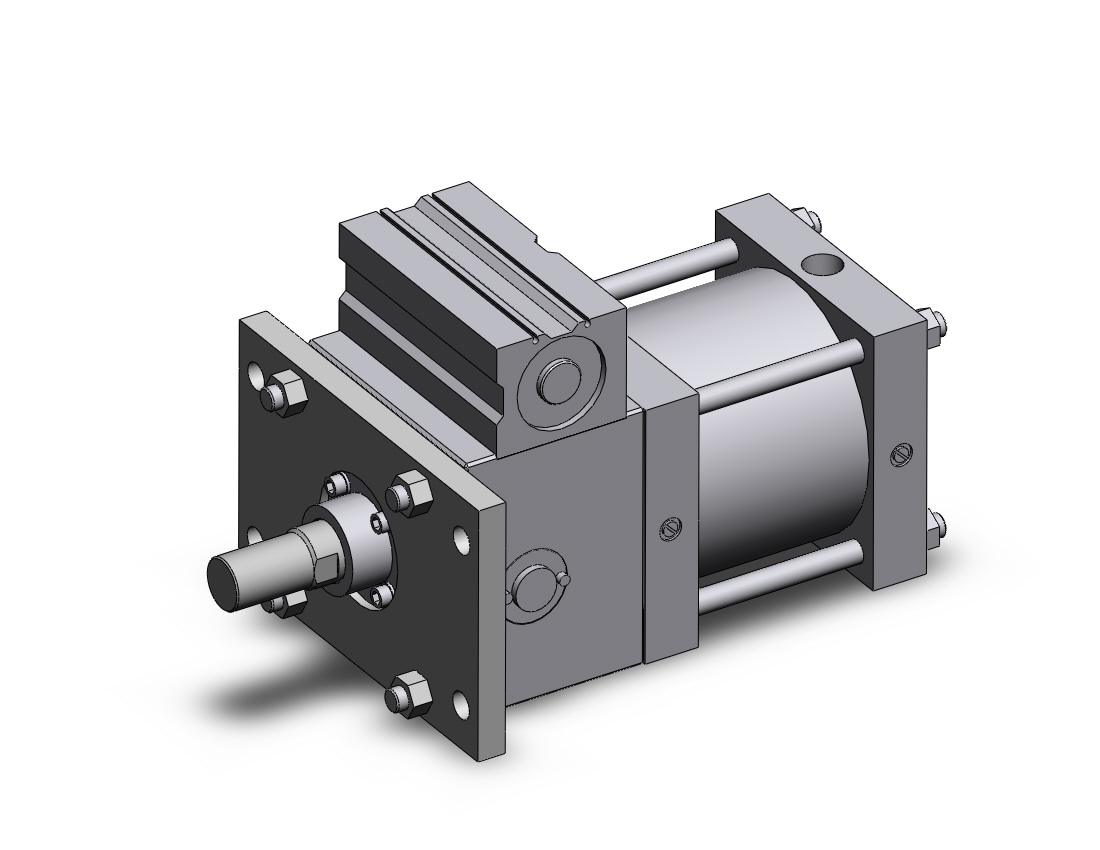 SMC CDLSF160TF-100 cylinder, CLS1 ONE WAY LOCK-UP CYLINDER