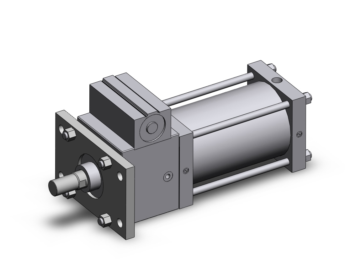 SMC CDLSF180TN-250-D cylinder, CLS1 ONE WAY LOCK-UP CYLINDER