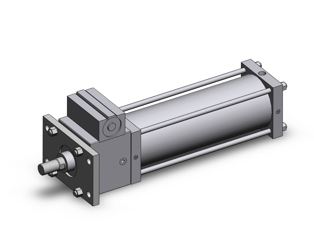 SMC CDLSF180TN-500-D cyl, locking,lg bore w/lock sw, CLS1 ONE WAY LOCK-UP CYLINDER