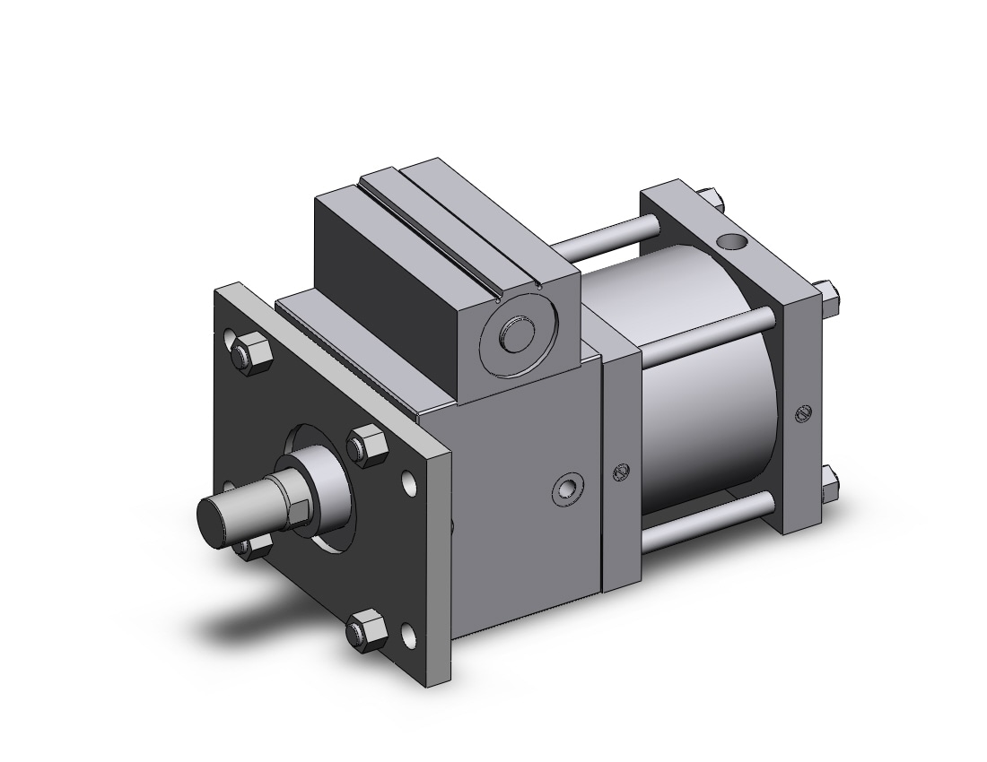 SMC CDLSF200-100-D cylinder, CLS1 ONE WAY LOCK-UP CYLINDER