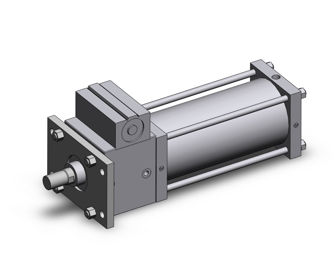 SMC CDLSF200-400-D cylinder, CLS1 ONE WAY LOCK-UP CYLINDER