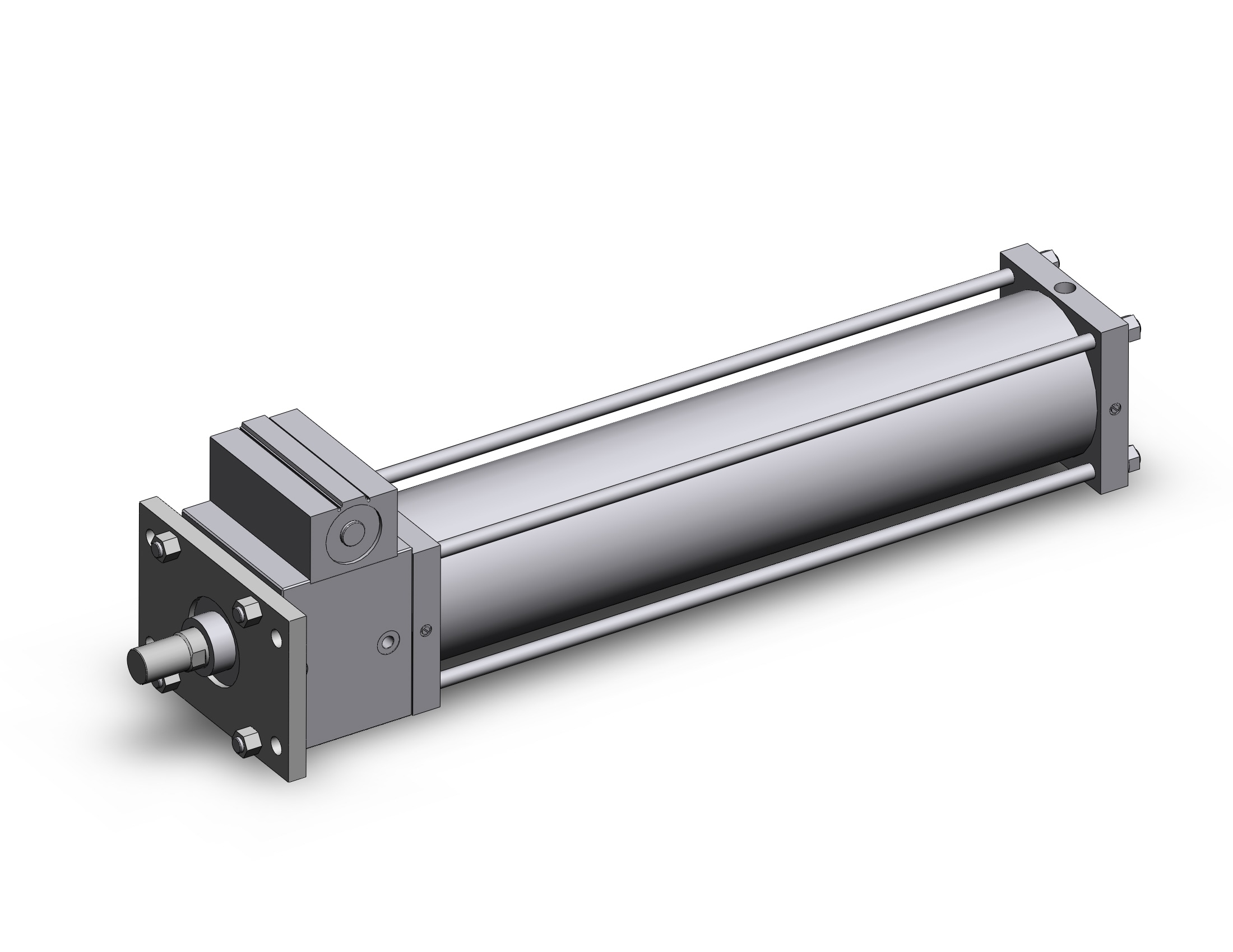 SMC CDLSF200-900 cylinder, CLS1 ONE WAY LOCK-UP CYLINDER