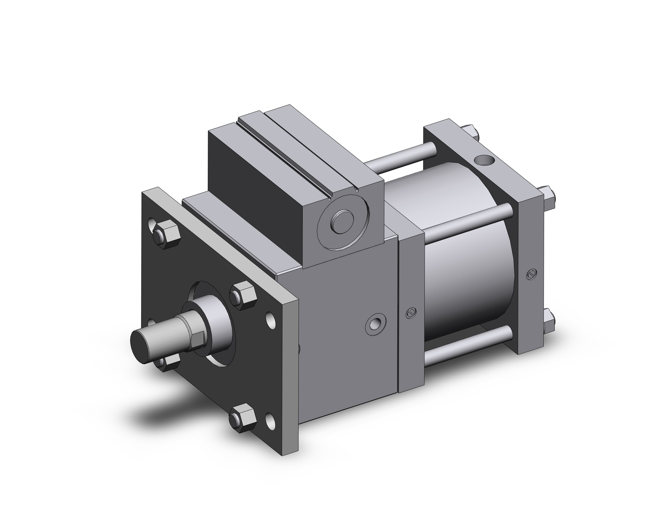 SMC CDLSF200TN-100-D cyl, locking,lg bore w/lock sw, CLS1 ONE WAY LOCK-UP CYLINDER