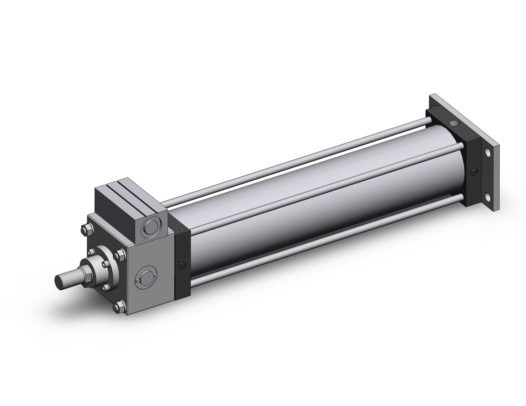 SMC CDLSG125TN-600 cylinder, CLS1 ONE WAY LOCK-UP CYLINDER