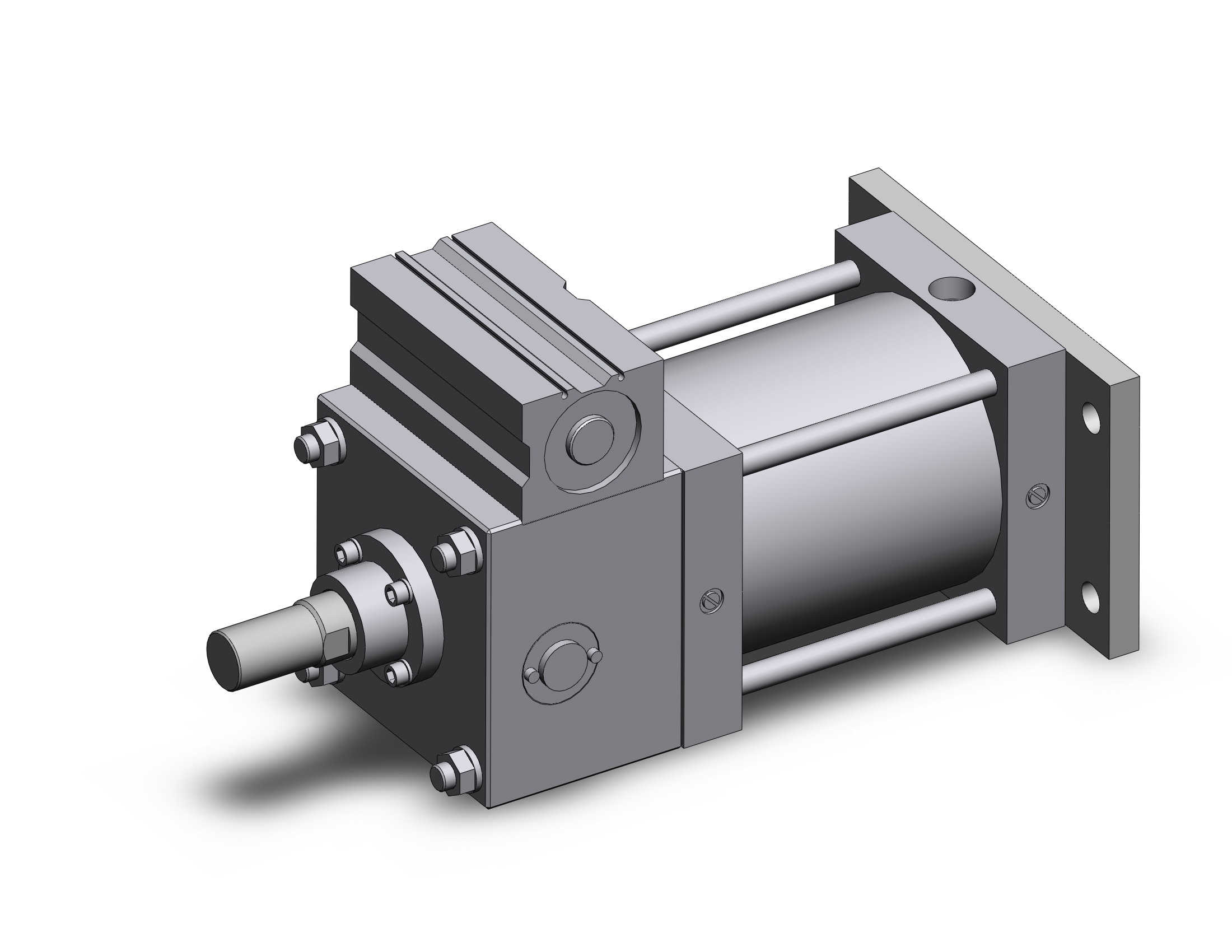 SMC CDLSG160TN-150 cyl, locking, large bore, a-sw, CLS1 ONE WAY LOCK-UP CYLINDER