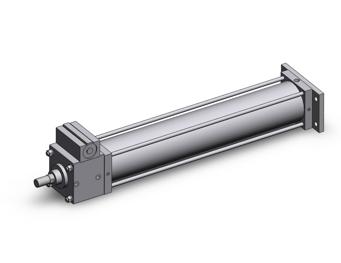 SMC CDLSG180TN-1000R cyl, locking, large bore, a-sw, CLS1 ONE WAY LOCK-UP CYLINDER