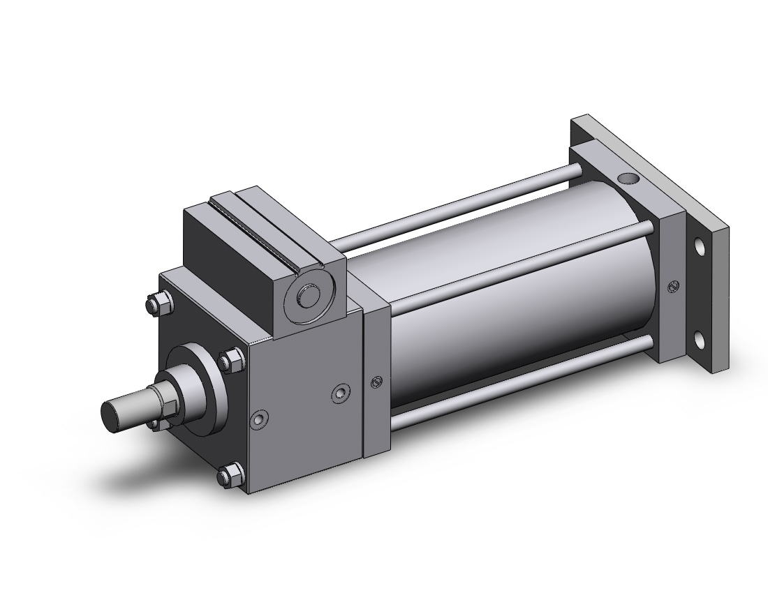 SMC CDLSG180TN-350 cylinder, CLS1 ONE WAY LOCK-UP CYLINDER