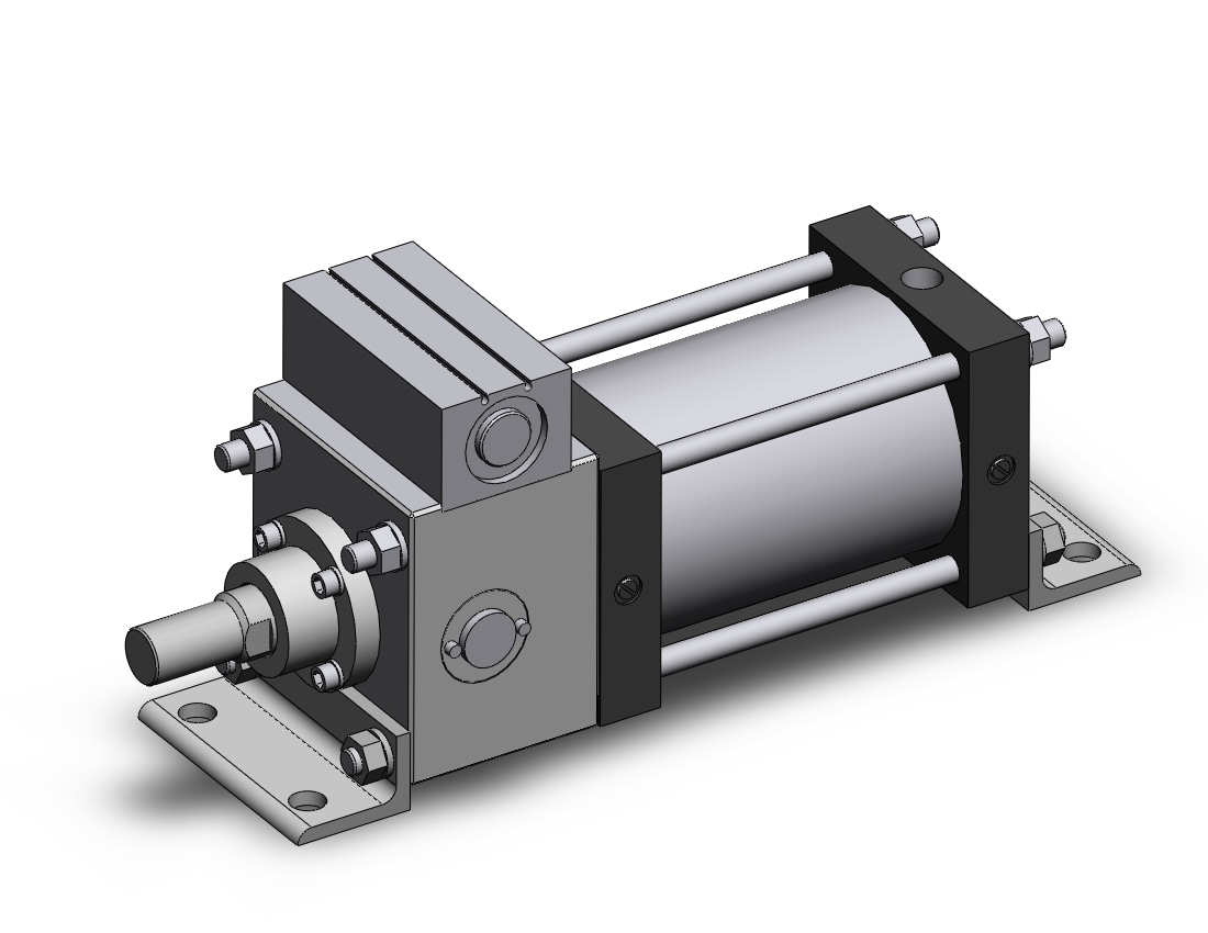 SMC CDLSL125-150-D cylinder, CLS1 ONE WAY LOCK-UP CYLINDER