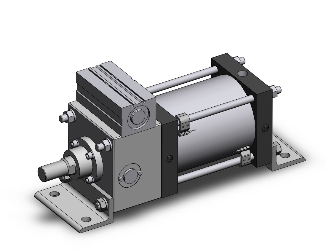 SMC CDLSL140TN-150-M9BWL-DM9B cylinder, CLS1 ONE WAY LOCK-UP CYLINDER