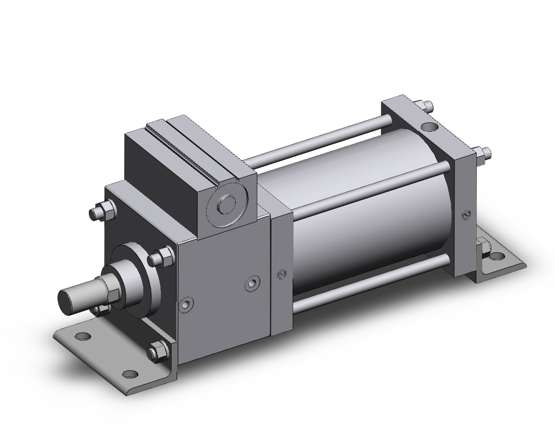 SMC CDLSL180TN-250-D cylinder, CLS1 ONE WAY LOCK-UP CYLINDER