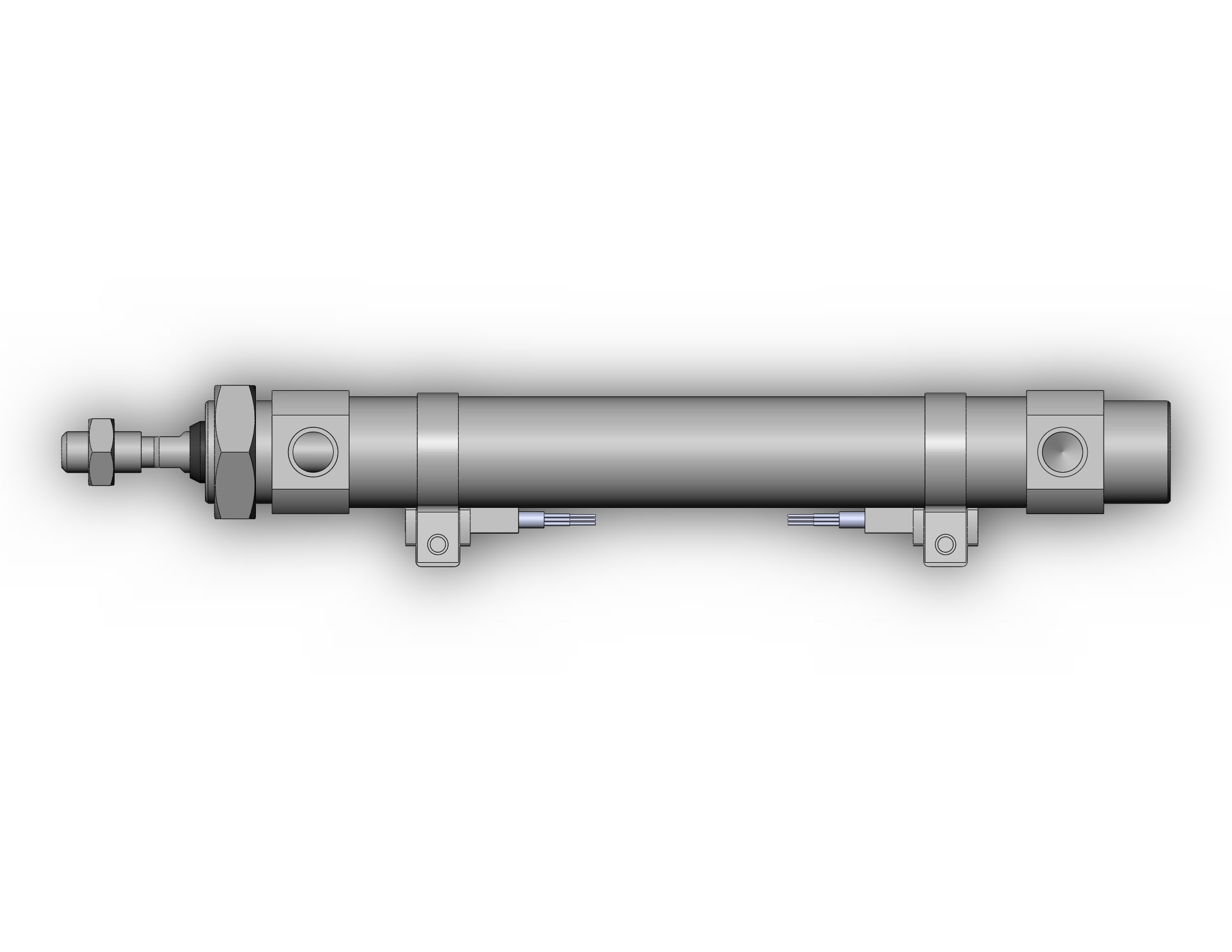 SMC CDM2B20-100Z-M9N-XC4 cylinder, CM2/CM3 ROUND BODY CYLINDER