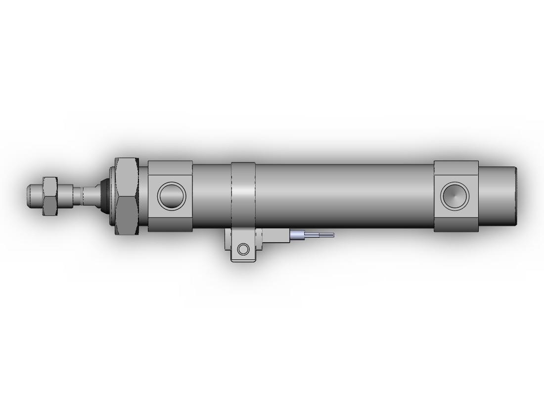 SMC CDM2B20-50Z-M9BLS-XC4 cylinder, CM2/CM3 ROUND BODY CYLINDER