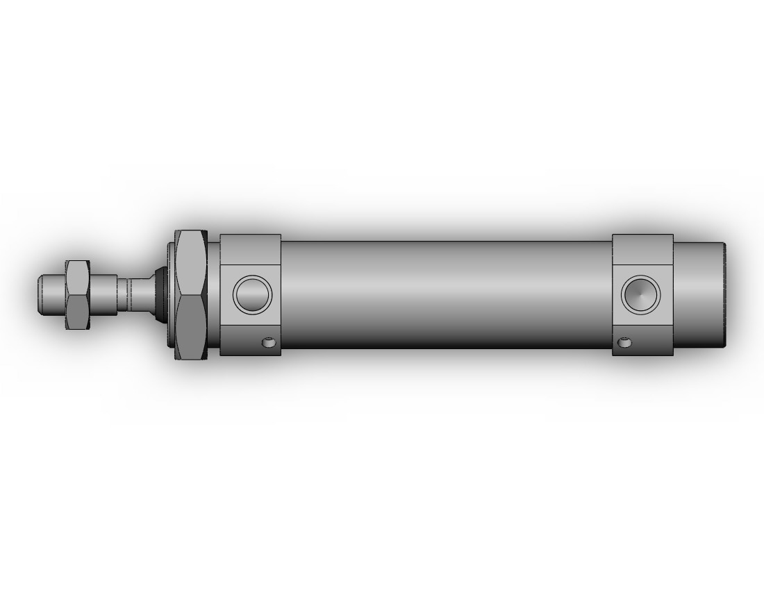 SMC CDM2B25-50AZ-XC4 cylinder, air, ROUND BODY CYLINDER