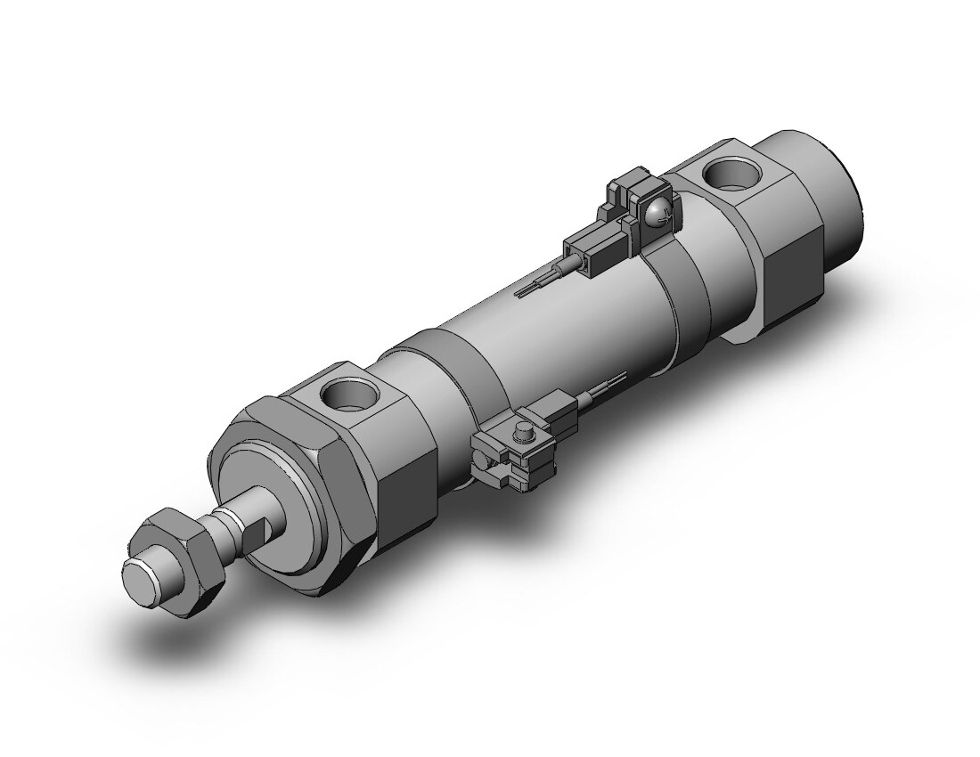 SMC CDM2B25-50Z-A93 cylinder, CM2/CM3 ROUND BODY CYLINDER