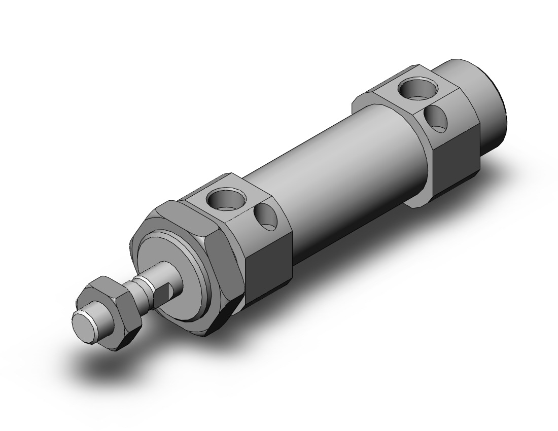 SMC CDM2B25TF-25AZ cylinder, air, ROUND BODY CYLINDER