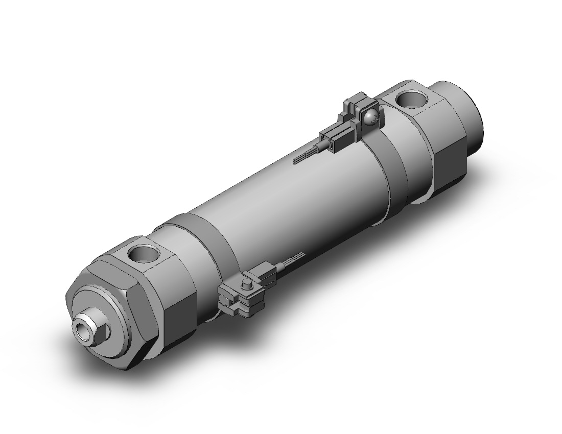 SMC CDM2B32-75FZ-M9NL cylinder, air, ROUND BODY CYLINDER