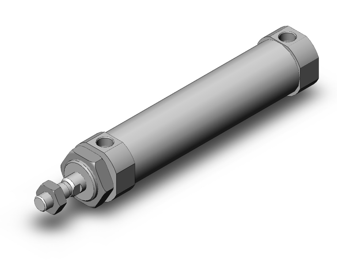 SMC CDM2BZ32TN-100Z cylinder, air, ROUND BODY CYLINDER