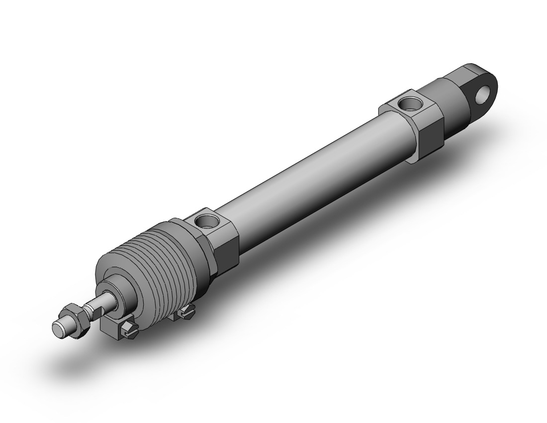 SMC CDM2C20-75JZ cylinder, CM2/CM3 ROUND BODY CYLINDER