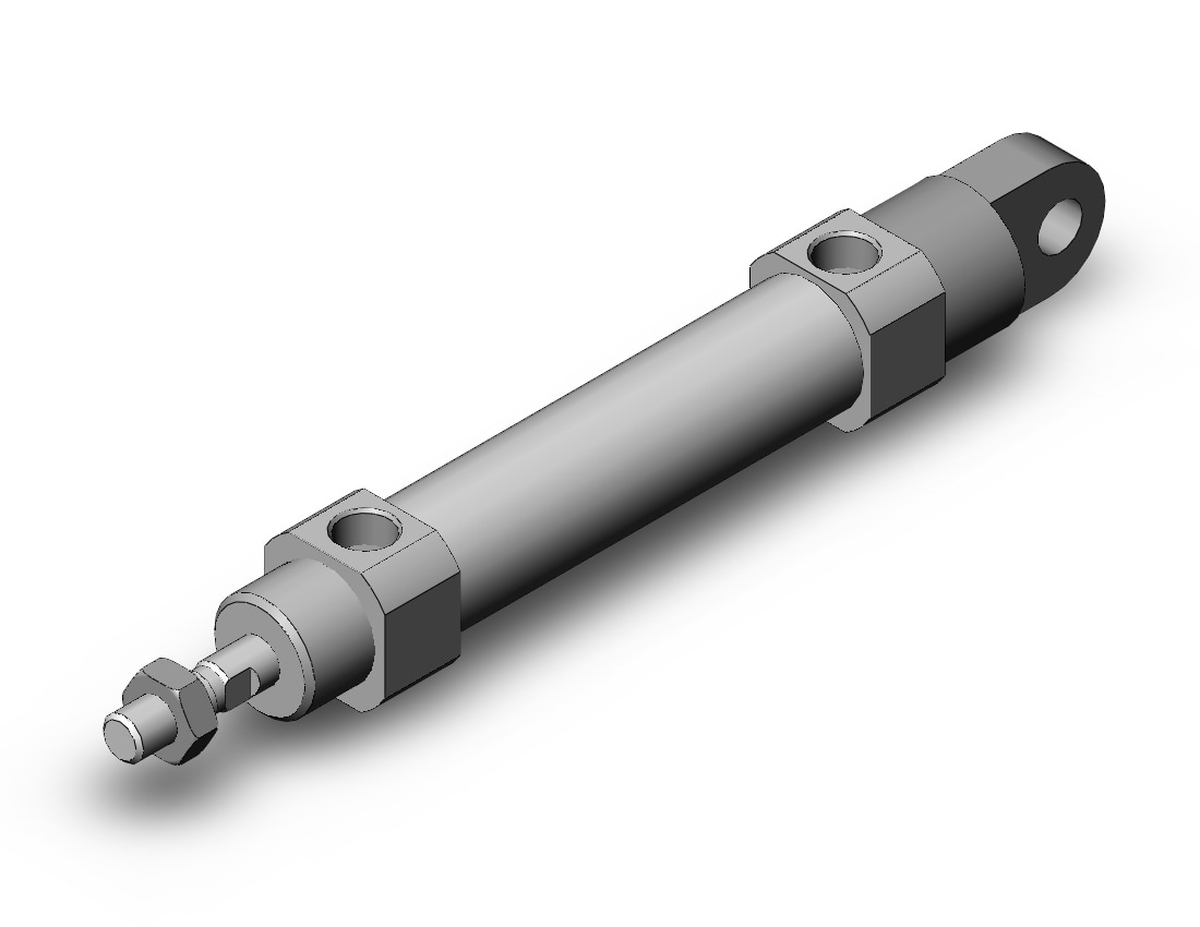 SMC CDM2C20TN-50Z cylinder, CM2/CM3 ROUND BODY CYLINDER***