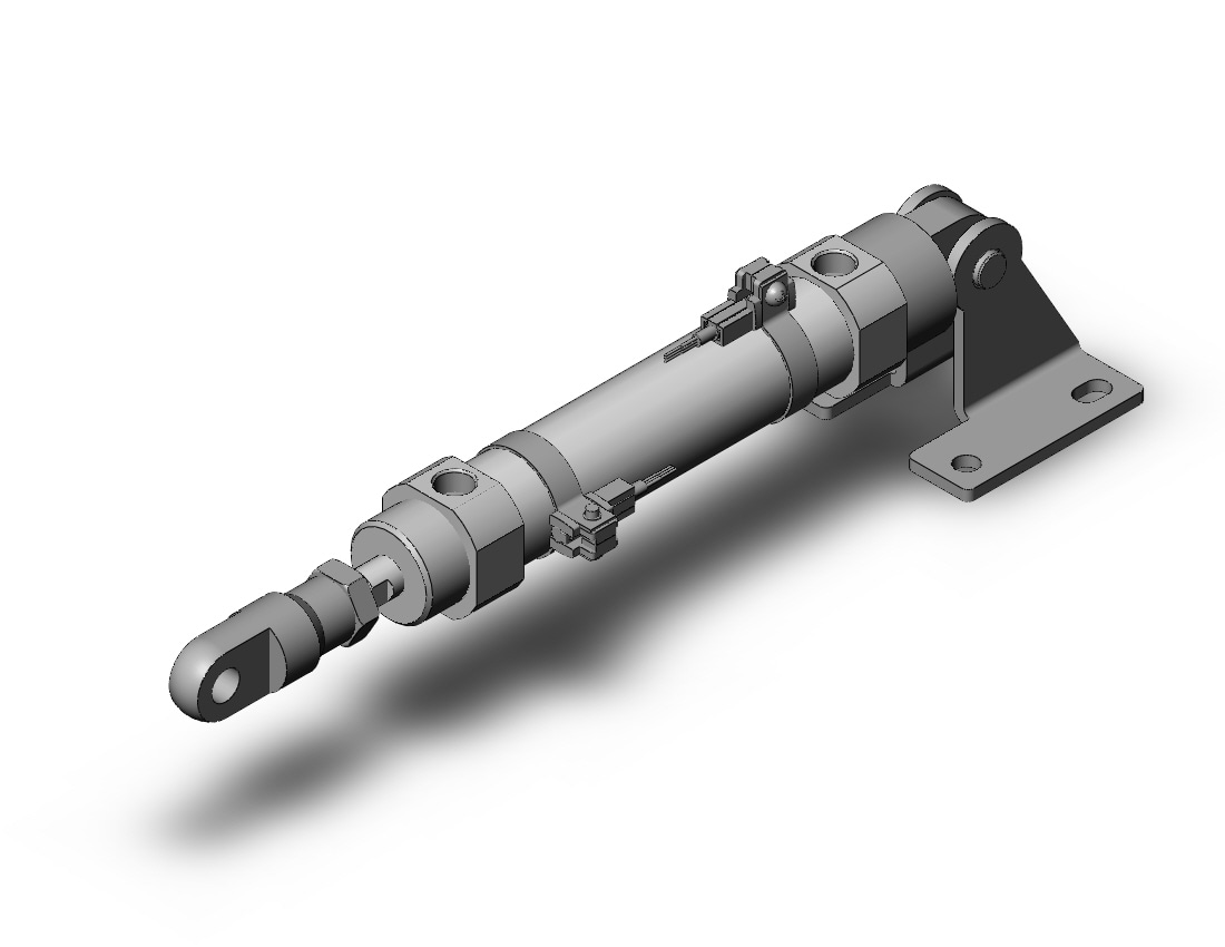 SMC CDM2C25-75Z-NV-M9NM cylinder, CM2/CM3 ROUND BODY CYLINDER