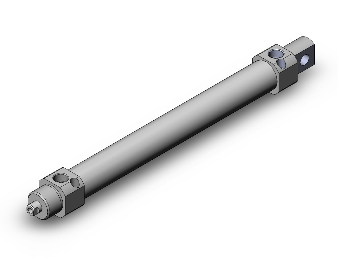 SMC CDM2E20-150AFZ cylinder, air, ROUND BODY CYLINDER