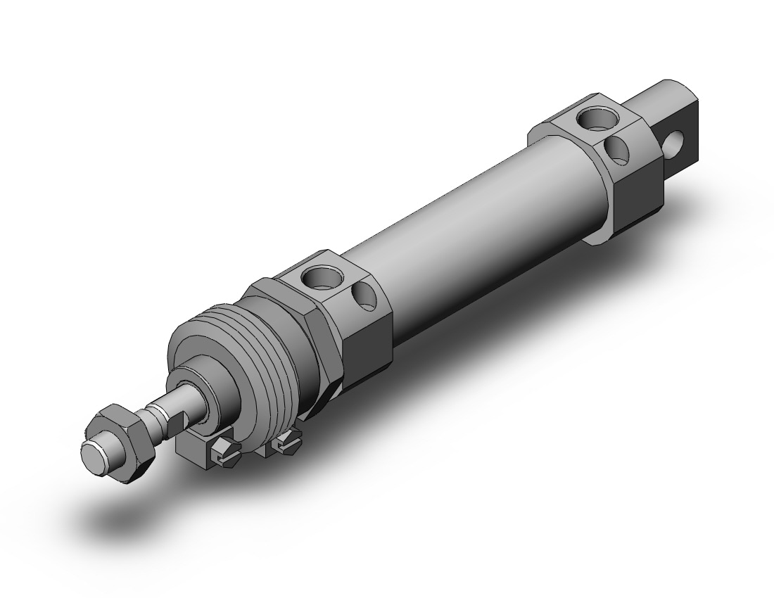 SMC CDM2E25-50AJZ cylinder, CM2/CM3 ROUND BODY CYLINDER