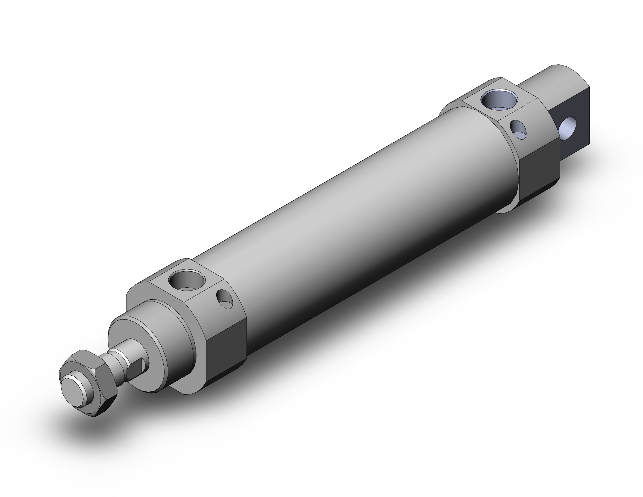 SMC CDM2E40TN-100AZ cylinder, CM2/CM3 ROUND BODY CYLINDER